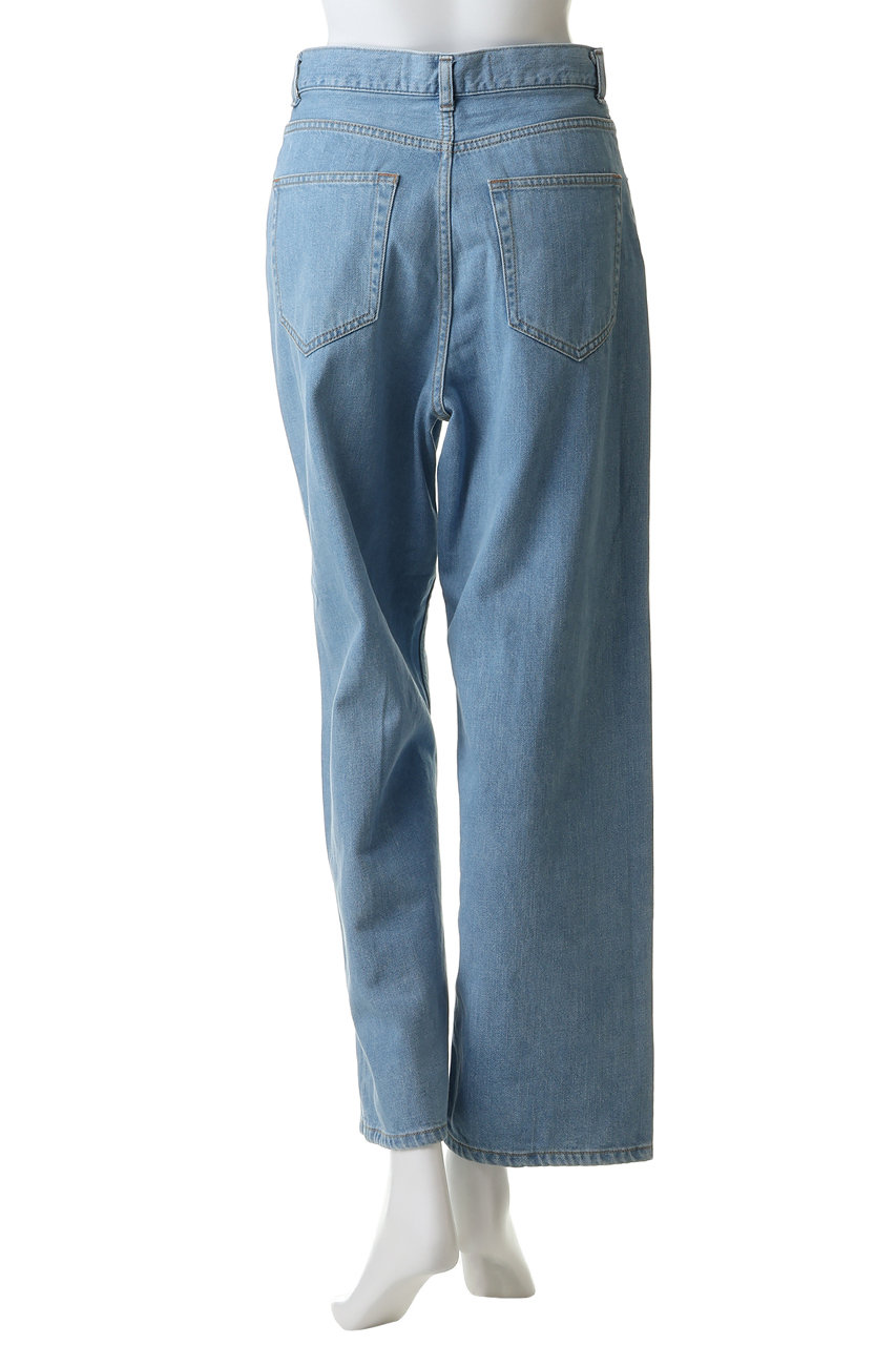 MidiUmi(ミディウミ)｜high waist straight denim デニム/off white の