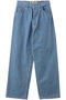 high waist straight denim デニム ミディウミ/MidiUmi l.blue
