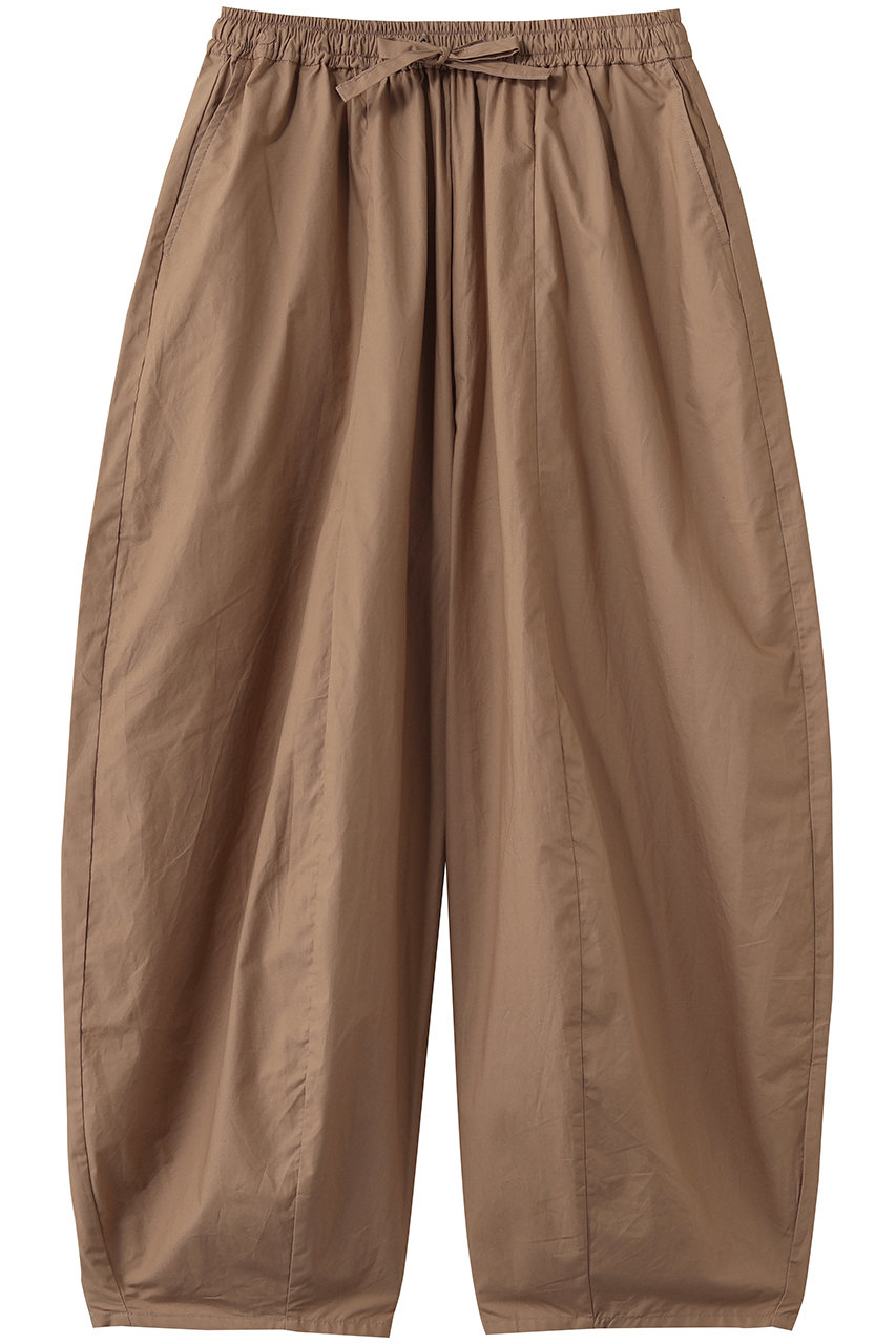 MidiUmi cocoon easy PT パンツ (beige, F) ミディウミ ELLE SHOP
