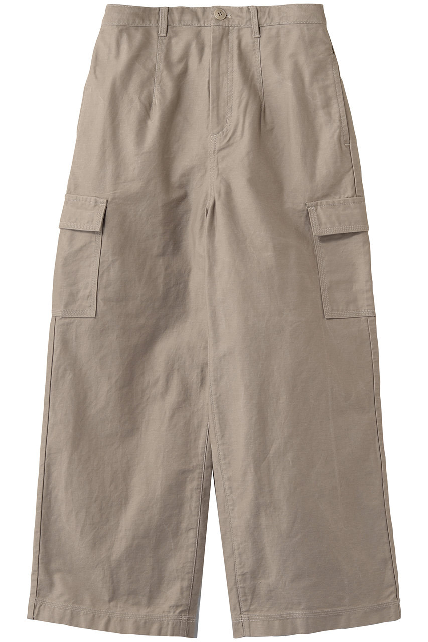 ミディウミ/MidiUmiのutility cargo PT パンツ(beige/1-760138)