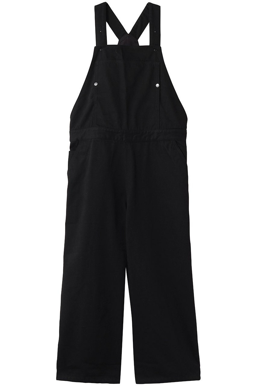 ミディウミ/MidiUmiのwork overall オーバーオール(black/1-760143)