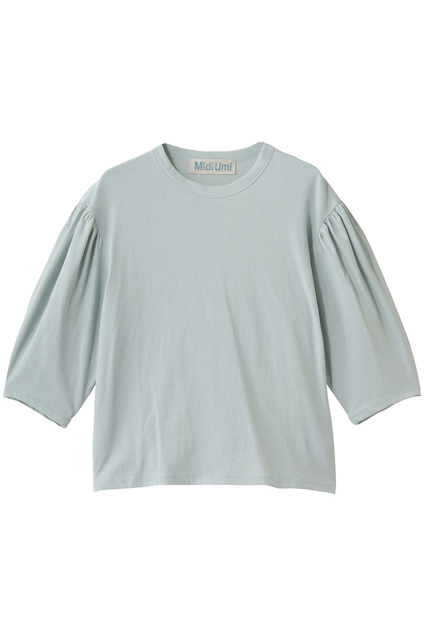 ミディウミ/MidiUmiのvolume sleeve PO プルオーバー(green/1-710106)