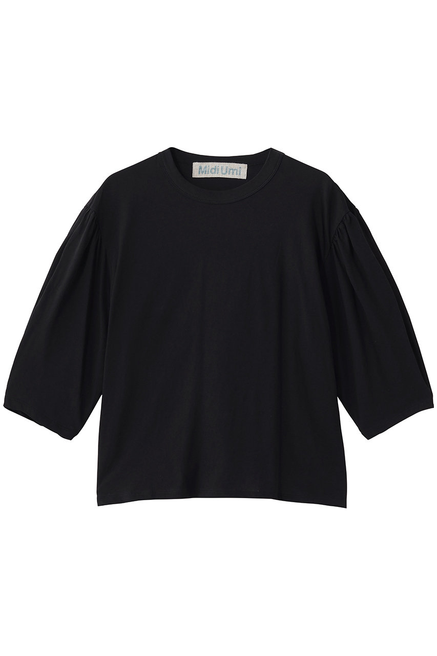 ミディウミ/MidiUmiのvolume sleeve PO プルオーバー(black/1-710106)