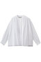 gathered wide shirt シャツ ミディウミ/MidiUmi off white