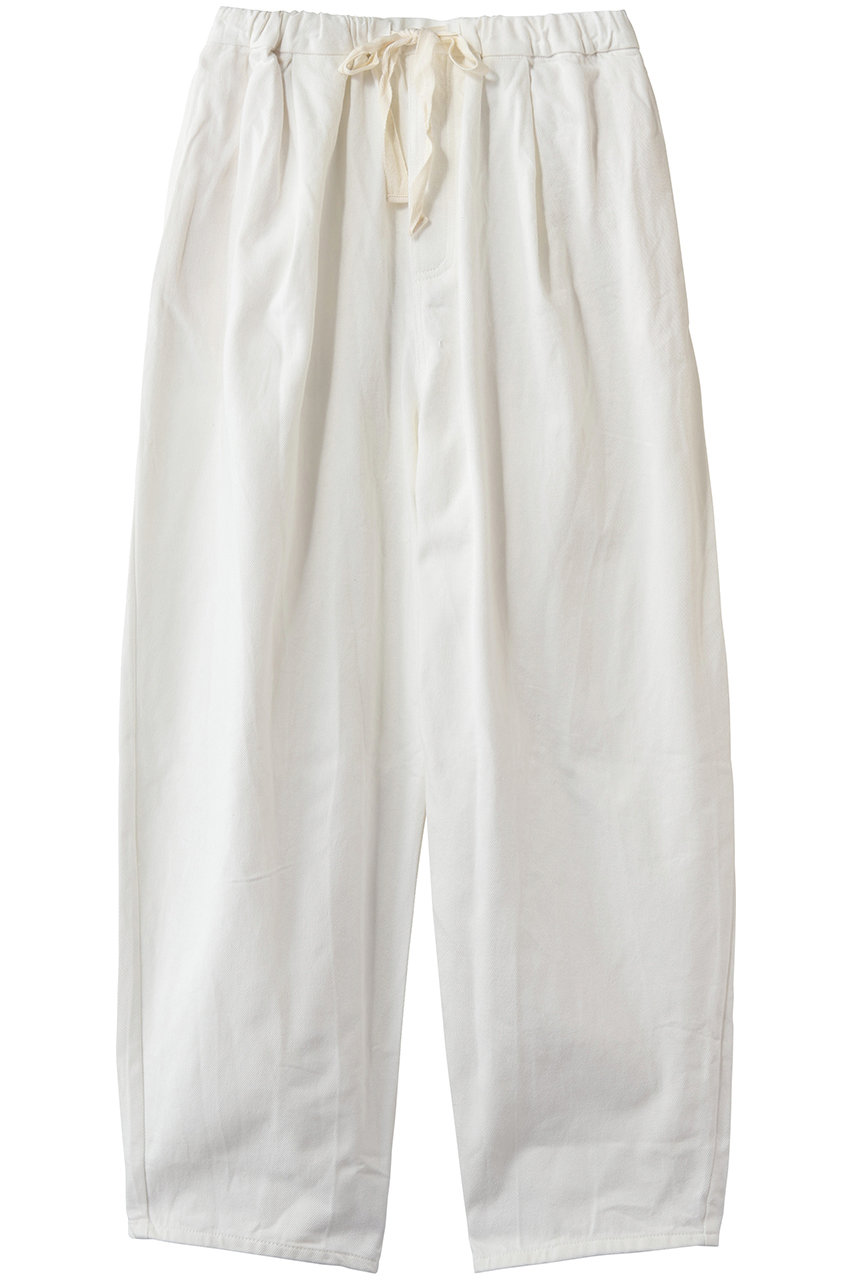 ミディウミ/MidiUmiのwide tapered denim デニム(off white/1-760136)