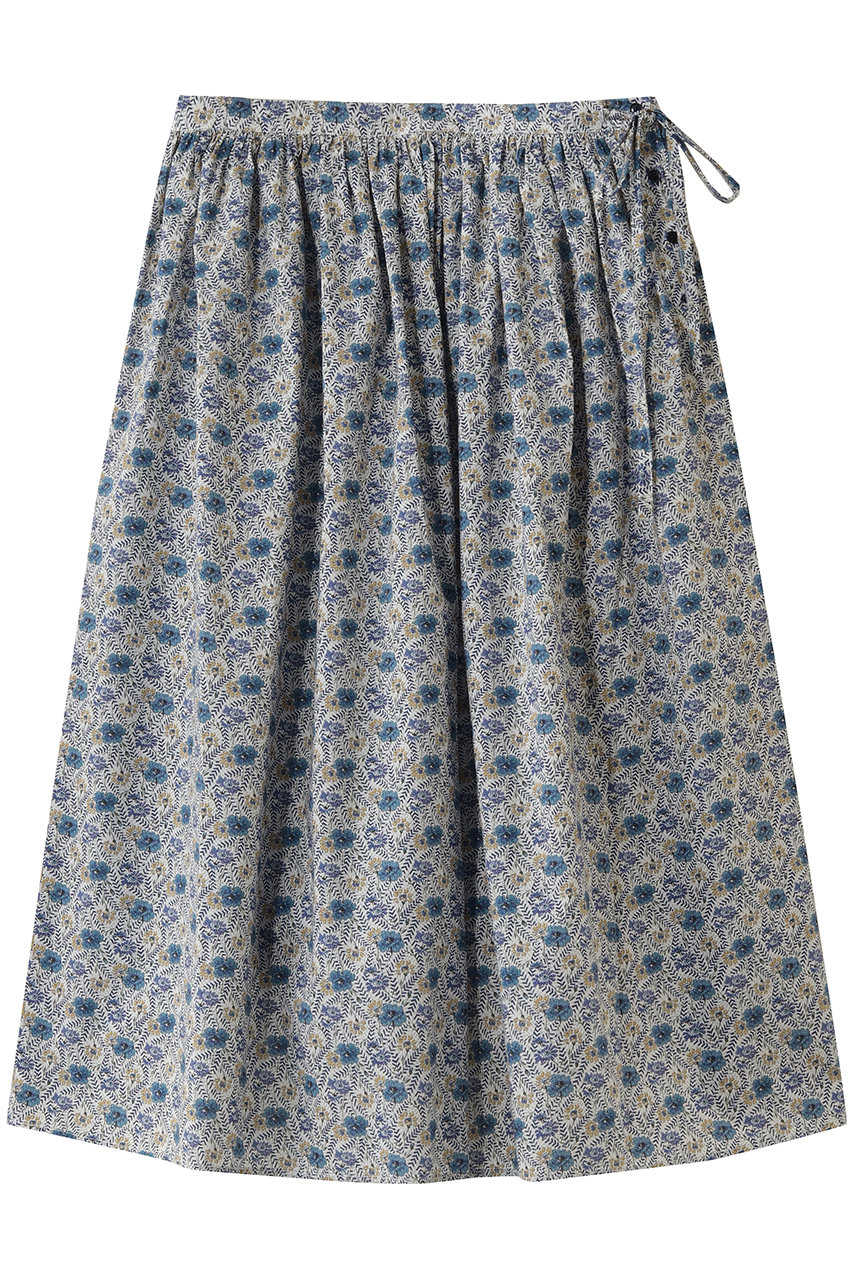ミディウミ/MidiUmiのLIBERTY print farmers SK スカート(blue/1-760164)