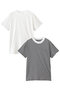 HOME packed half slv T Tシャツ ミディウミ/MidiUmi off white