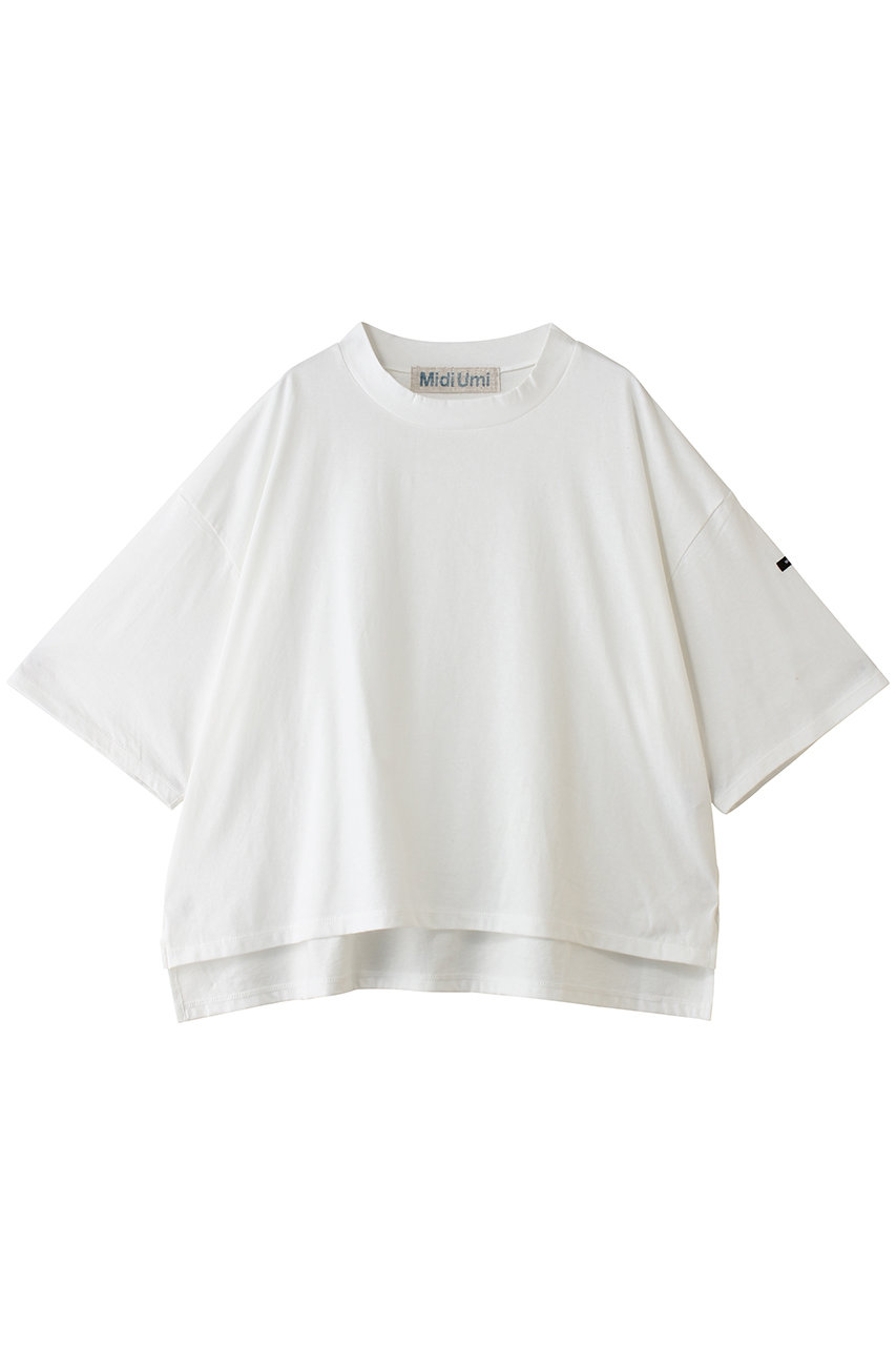 ミディウミ/MidiUmiのmock neck wide PO プルオーバー(off white/1-710162)