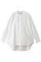 front frill shirt シャツ ミディウミ/MidiUmi off white
