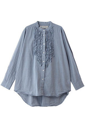 ミディウミ/MidiUmiのfront frill shirt シャツ(110400/110403)