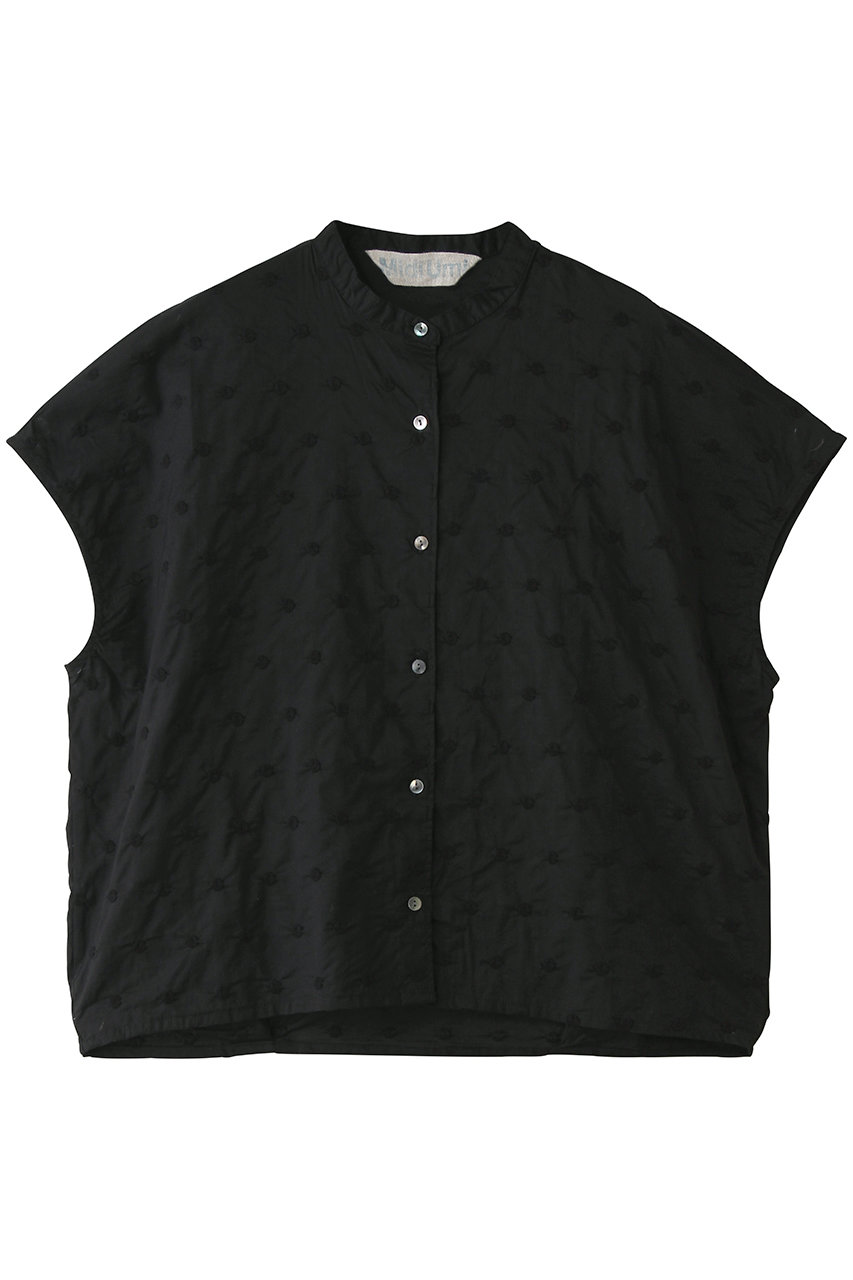 ミディウミ/MidiUmiのdots shirt N/S シャツ(black/1-730168)