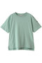 basic T shirt シャツ ミディウミ/MidiUmi green