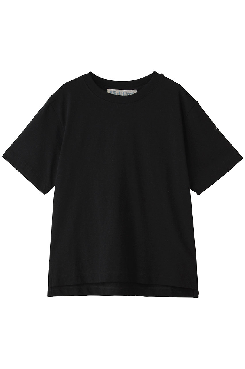 ミディウミ/MidiUmiのbasic T shirt シャツ(black/1-710161)