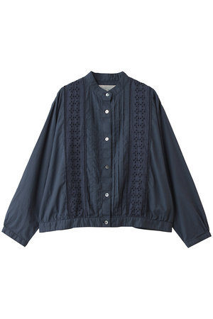 ミディウミ/MidiUmiのlace blouson SH シャツ(110400/110403)