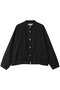 lace blouson SH シャツ ミディウミ/MidiUmi black