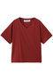 V neck P/O プルオーバー ミディウミ/MidiUmi red