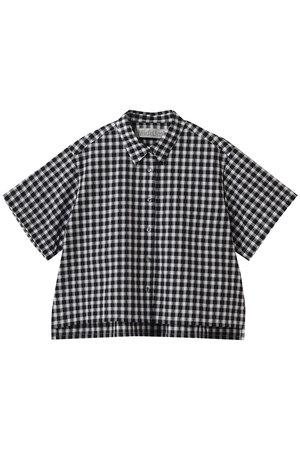 ミディウミ/MidiUmiのseersucker check shirt シャツ(110400/110402)