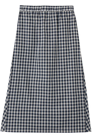 ミディウミ/MidiUmiのseersucker check SK スカート(110700/110703)