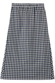 seersucker check SK スカート