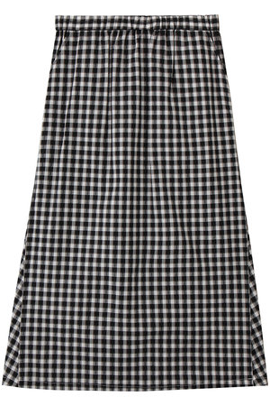 ミディウミ/MidiUmiのseersucker check SK スカート(110700/110703)