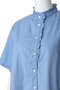 h/s front half frill shirt シャツ ミディウミ/MidiUmi