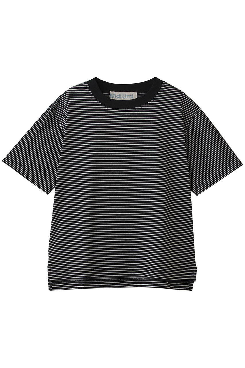 ミディウミ/MidiUmiのbasic BD P/O プルオーバー(black/2-710186)