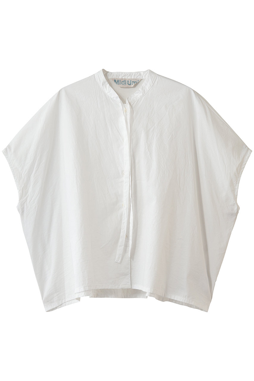 ミディウミ/MidiUmiのbow-tie wide shirt シャツ(off white/2-730184)