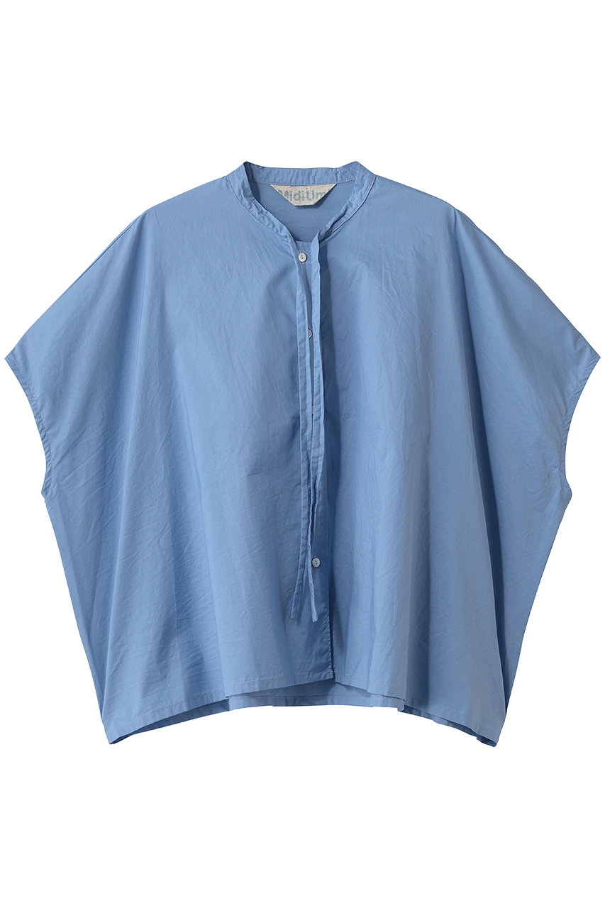 ミディウミ/MidiUmiのbow-tie wide shirt シャツ(blueA/2-730184)