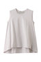 crew neck flare tank top トップ ミディウミ/MidiUmi l.gray