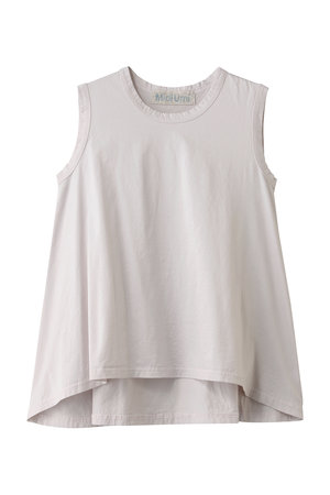 ミディウミ/MidiUmiのcrew neck flare tank top トップ(110100/110101)