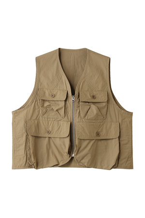 ミディウミ/MidiUmiのwork pocket vest ベスト(110800/110806)