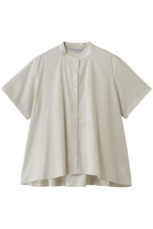 ミディウミ/MidiUmiのhalf slv dots A line shirt シャツ(110400/110402)