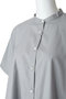 half slv dots A line shirt シャツ ミディウミ/MidiUmi