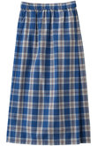 check lap like skirt スカート