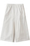 denim culottes キュロット ミディウミ/MidiUmi off white
