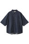 big pocket denim shirt シャツ ミディウミ/MidiUmi navy