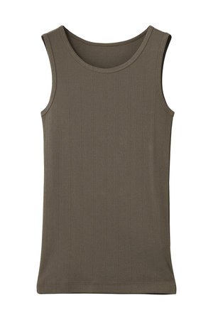 ミディウミ/MidiUmiのeyeret mesh tank top トップ(110100/110101)