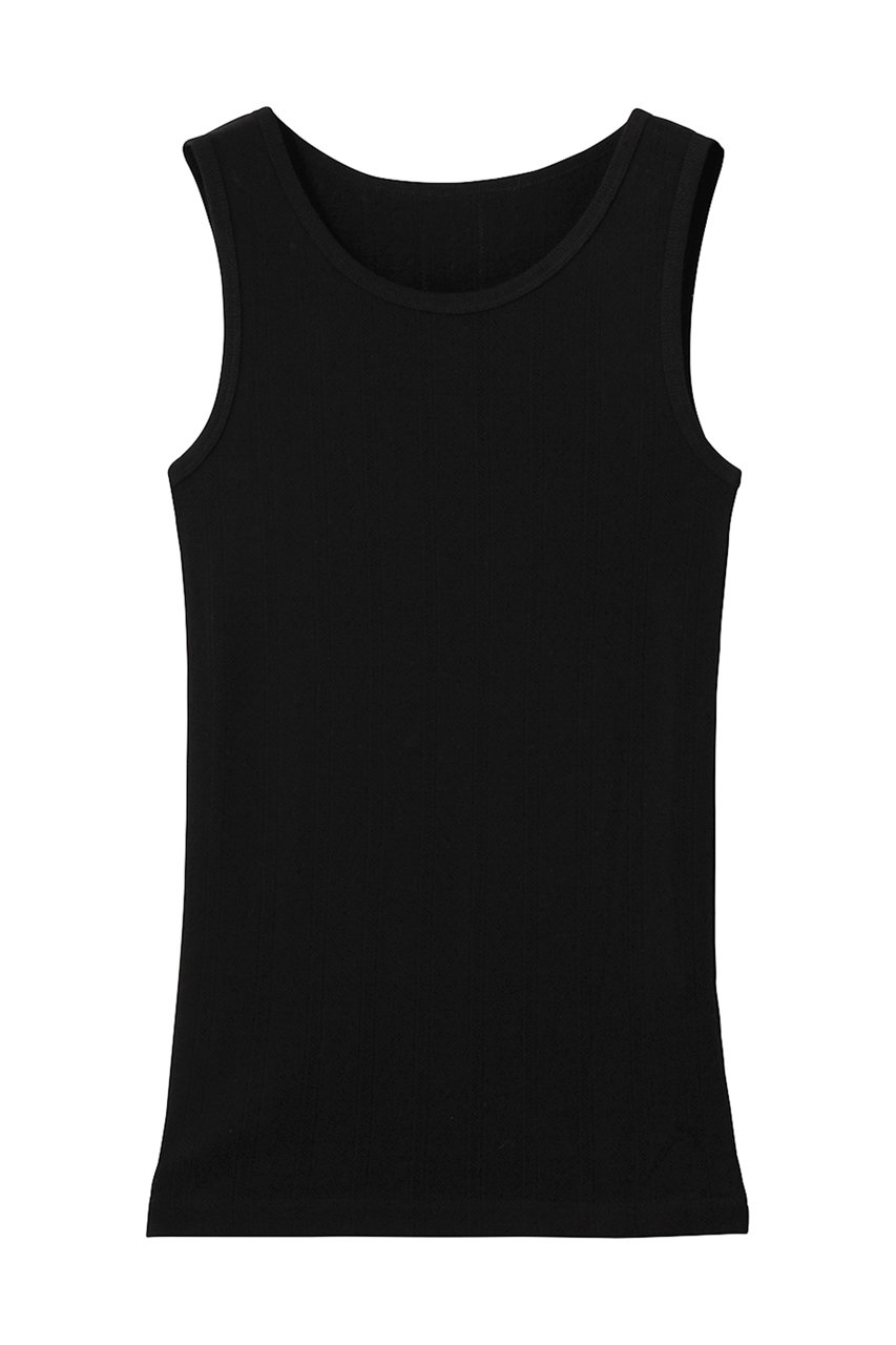 ミディウミ/MidiUmiのeyeret mesh tank top トップ(black/2-710212)