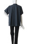 half slv dots A line shirt シャツ ミディウミ/MidiUmi