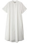half slv A line shirt OP ワンピース ミディウミ/MidiUmi off white