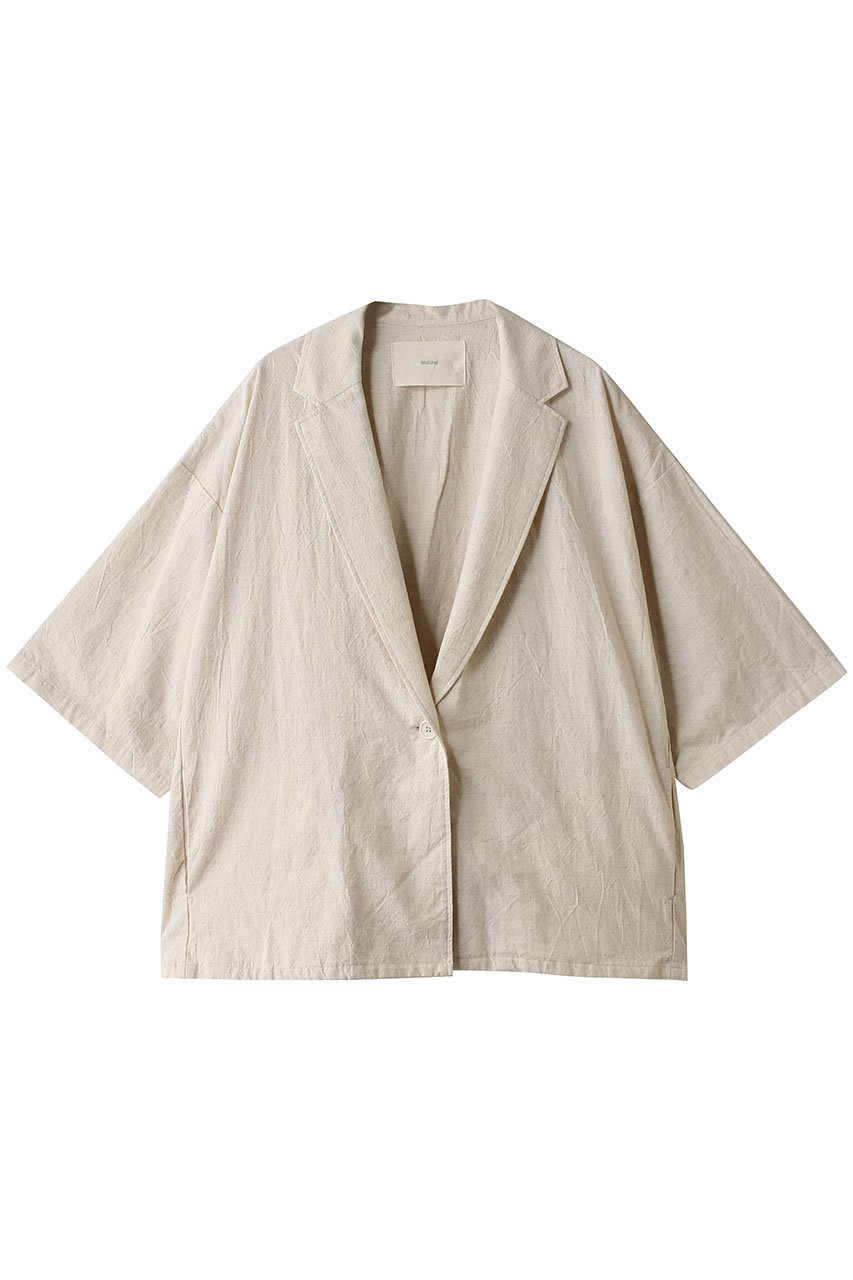 MidiUmi C/L light jacket ジャケット (kinari, F) ミディウミ ELLE SHOP