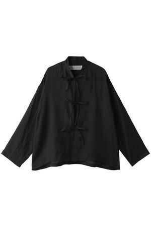 ミディウミ/MidiUmiのramie shirt JK シャツジャケット(110400/110403)
