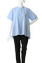 half slv A line shirt シャツ ミディウミ/MidiUmi