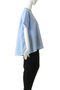 half slv A line shirt シャツ ミディウミ/MidiUmi