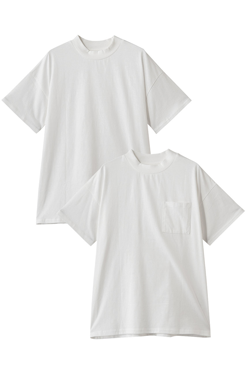 ミディウミ/MidiUmiのpacked half slv T Tシャツ(off white/1-711000)