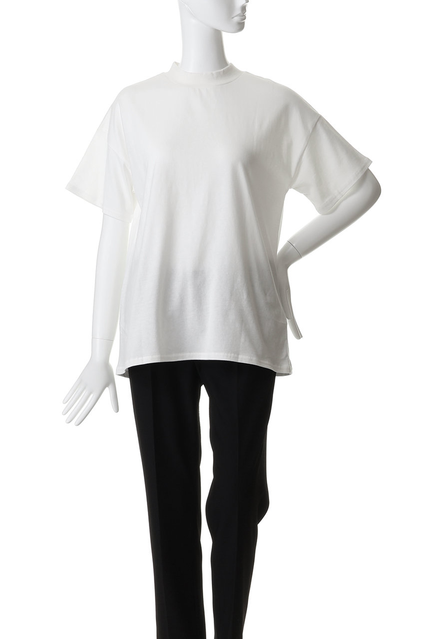 MidiUmi(ミディウミ)｜packed half slv T Tシャツ/off white の通販