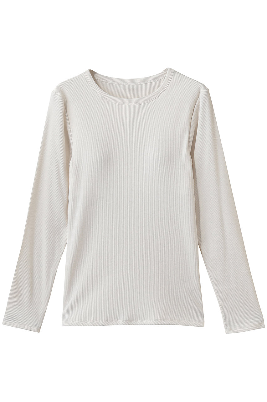 ミディウミ/MidiUmiのlong T with cup Tシャツ(off white/1-711010)