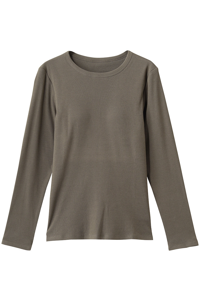 ミディウミ/MidiUmiのlong T with cup Tシャツ(beige/1-711010)