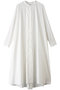 A line shirt OP ワンピース ミディウミ/MidiUmi off white