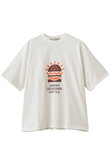 hamburger print Tshirt Tシャツ